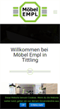 Mobile Screenshot of moebel-empl.de